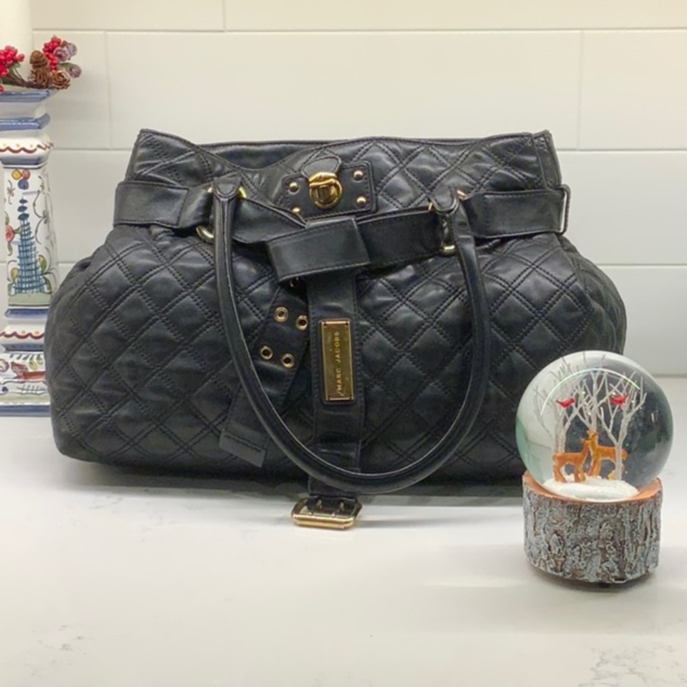 Marc Jacobs Bruna Calfskin Leather Handbag - Picture 2 of 16